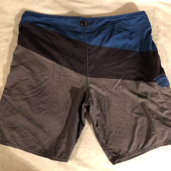 O’Neill Board Shorts Mens Gray Pocket Surf Wakeboard Swim - Picture 8 of 8